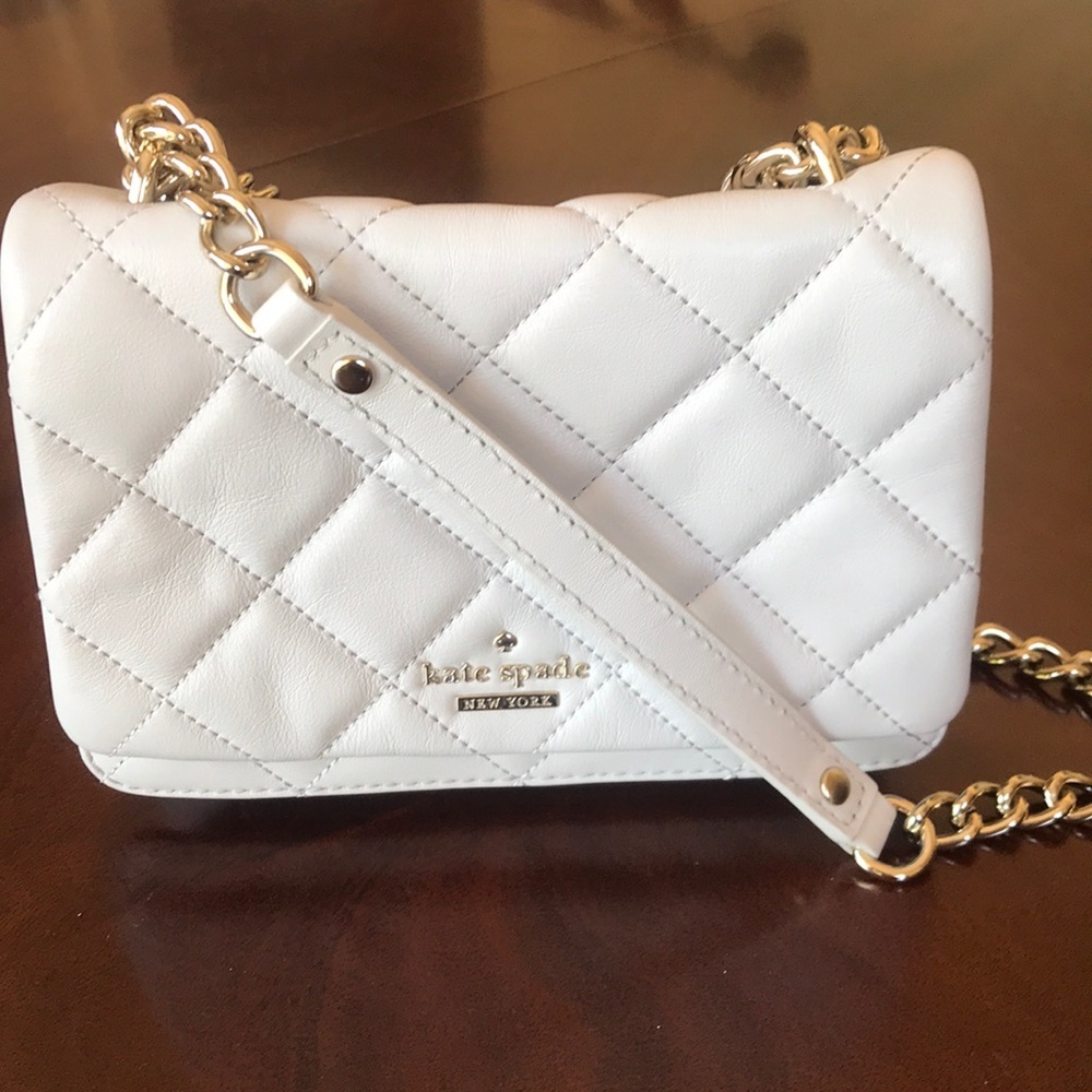 Kate Spade small cream leather purse